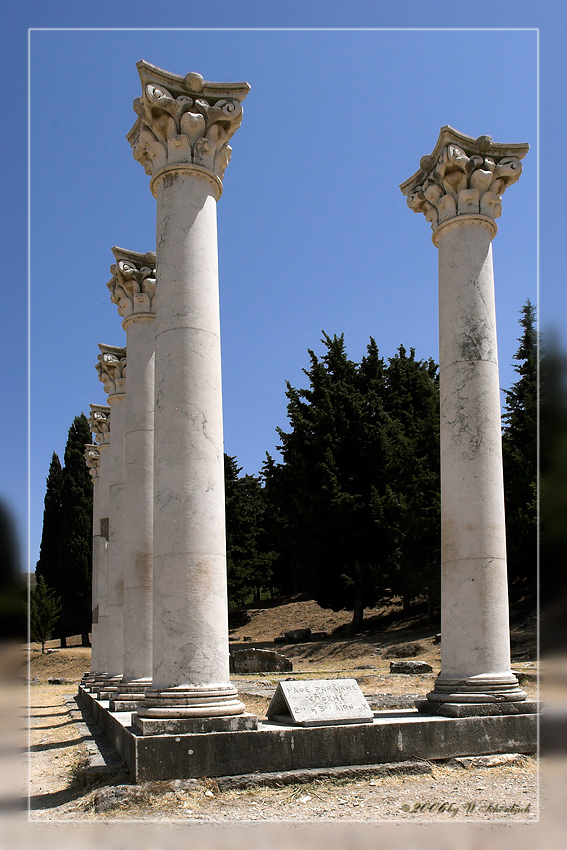 S�ulen des Askle�pion auf Kos