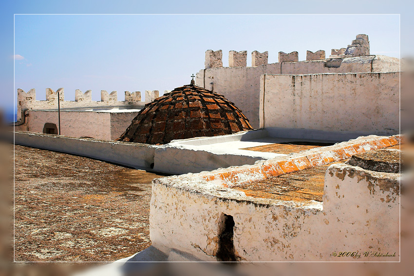 �ber den D�chern des Johannesklosters