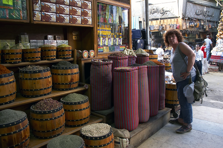 (094) Gew�rzstand auf dem Khan el Khalili-Basar