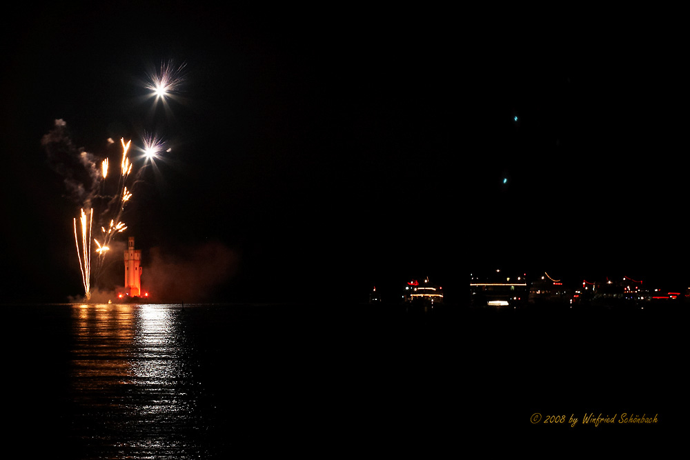 (003) Feuerwerk am M�useturm